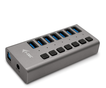 Hub USB I-TEC USB 3.0 Charging HUB 36W 7x portów USB 3.0 wyłącznik portów U3CHARGEHUB7